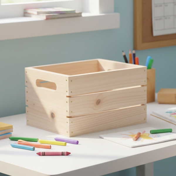 편백 패널수납상자