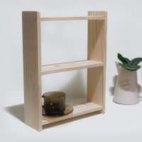 편백 심플2단선반