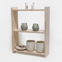 편백 심플2단선반