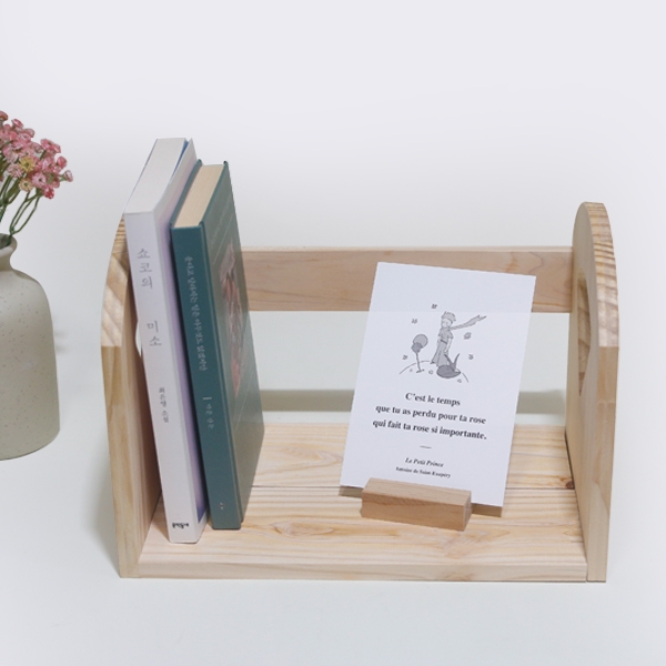 국산편백49% 스틸 책꽂이(소)