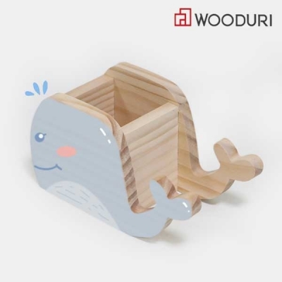 못있는 동물 다용도 꽂이-고래