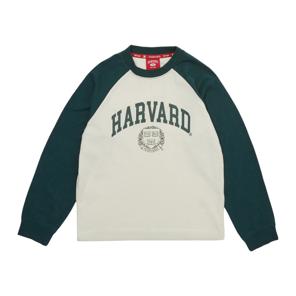 [HARVARD] 컬러 배색 롱 슬리브 B5F005