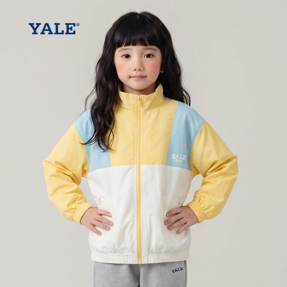 [YALE] 컬러 블럭 윈드 브레이커 A6S009
