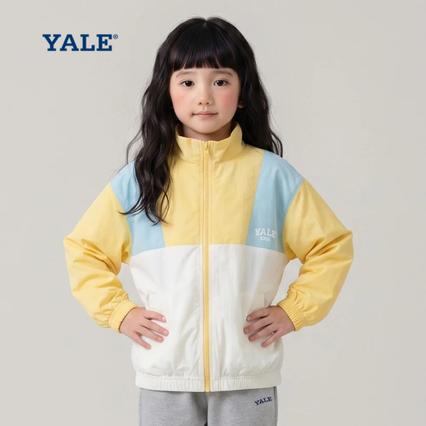 [YALE] 컬러 블럭 윈드 브레이커 A6S009