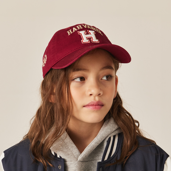 하버드키즈X뉴에라 하버드 헤리티지 볼캡 NHFCA-34224 BURGUNDY