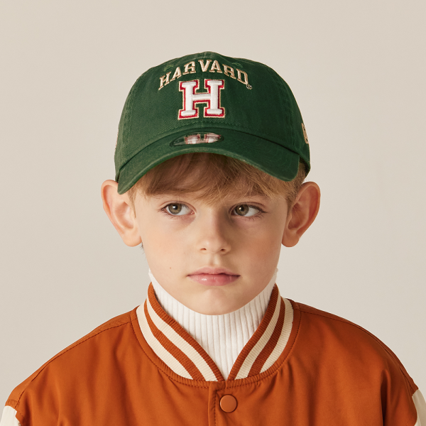 하버드키즈X뉴에라 하버드 헤리티지 볼캡 NHFCA-34224 GREEN