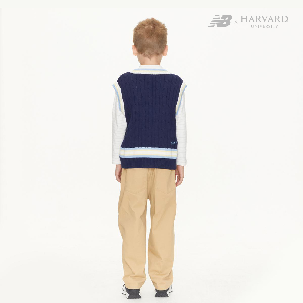 [HARVARD X NB KIDS] 스웨터 조끼 NAVY NK9HD1701U