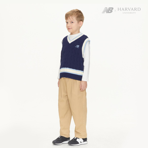 [HARVARD X NB KIDS] 스웨터 조끼 NAVY NK9HD1701U