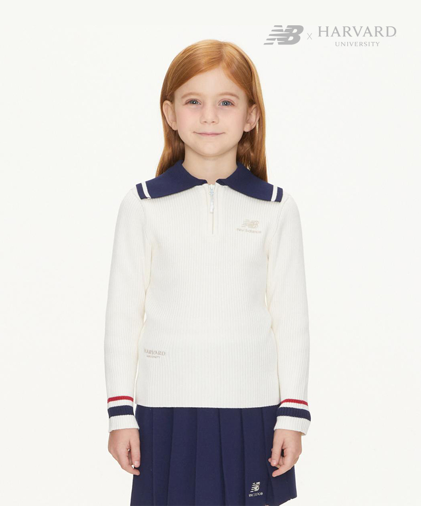 [HARVARD X NB KIDS] 여아 스웨터 IVORY NK9BD1701G