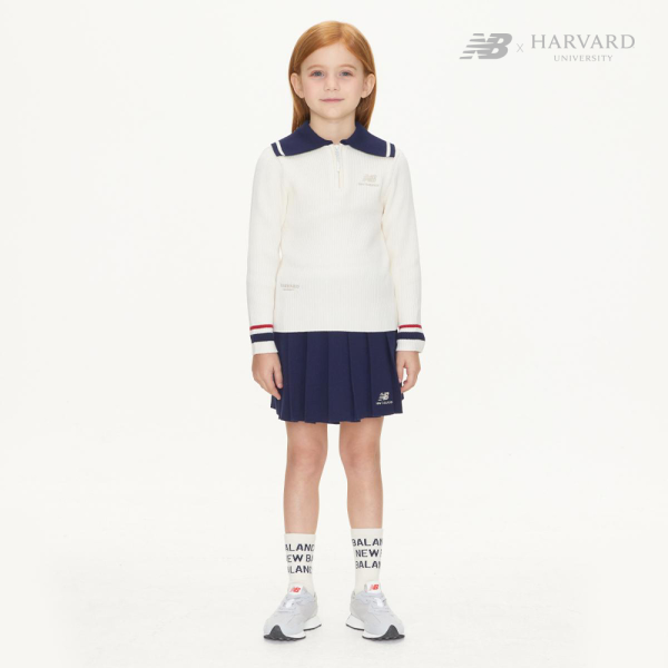 [HARVARD X NB KIDS] 여아 스웨터 IVORY NK9BD1701G