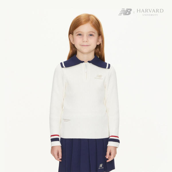 [HARVARD X NB KIDS] 여아 스웨터 IVORY NK9BD1701G