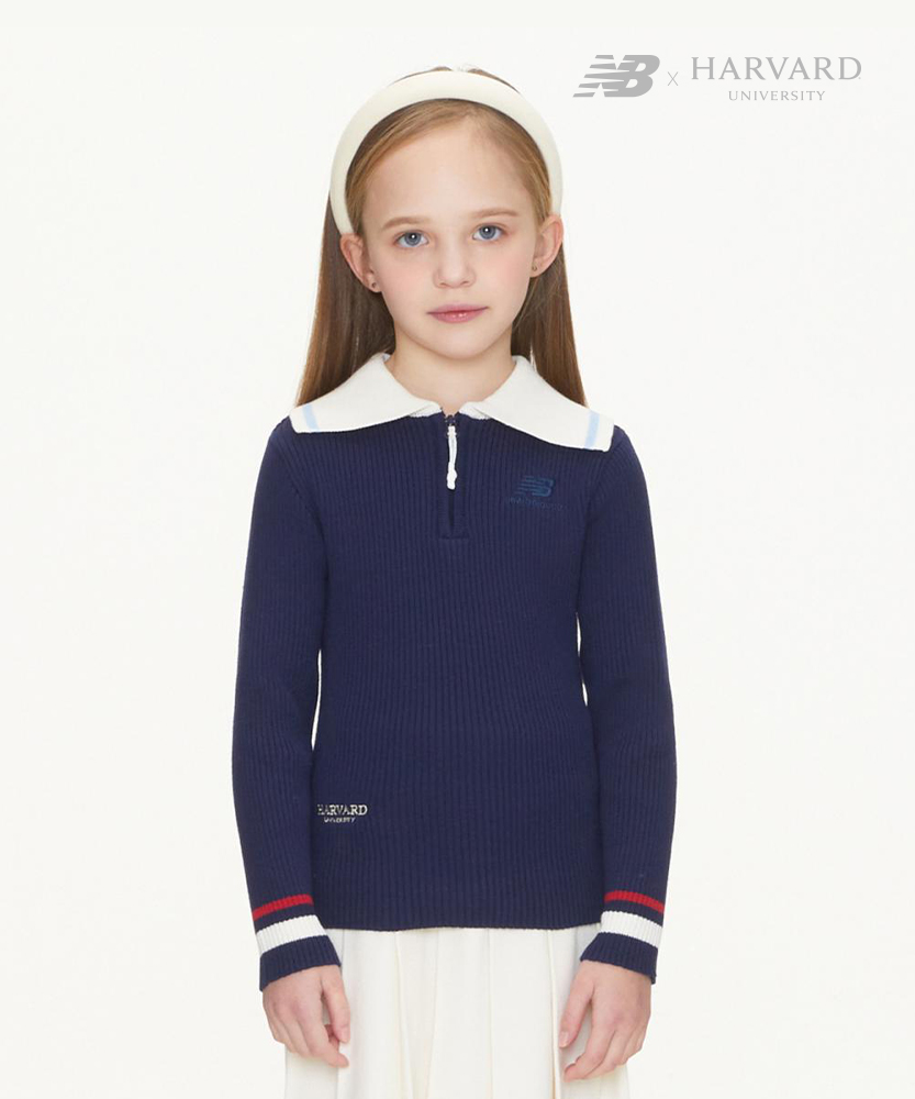 [HARVARD X NB KIDS] 여아 스웨터 NAVY NK9BD1701G
