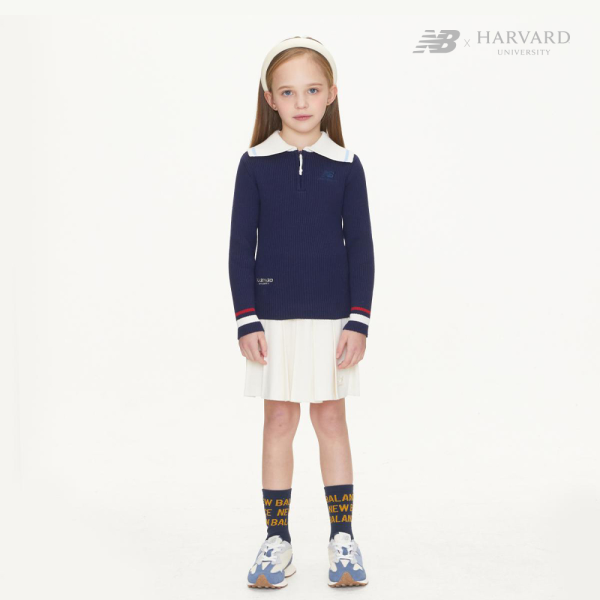[HARVARD X NB KIDS] 여아 스웨터 NAVY NK9BD1701G