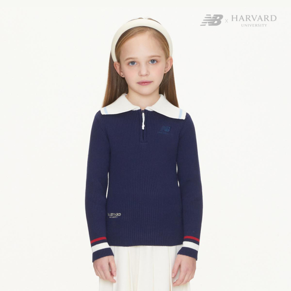 [HARVARD X NB KIDS] 여아 스웨터 NAVY NK9BD1701G