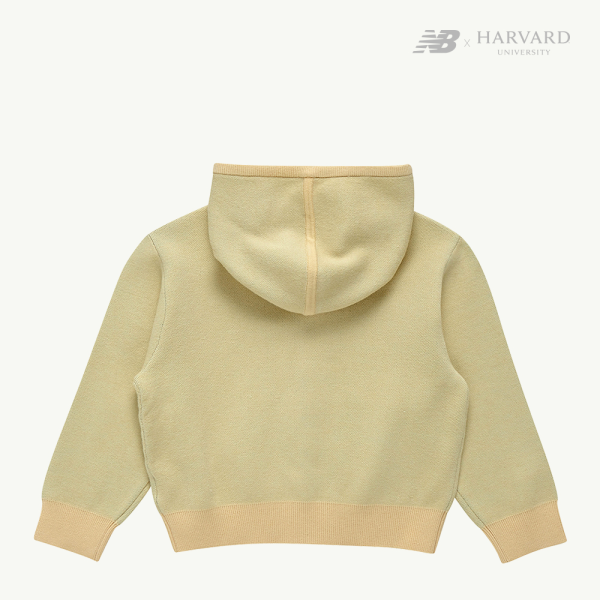 [HARVARD X NB KIDS] 스웨트 후드집업 LIGHT YELLOW NK9DD1703U