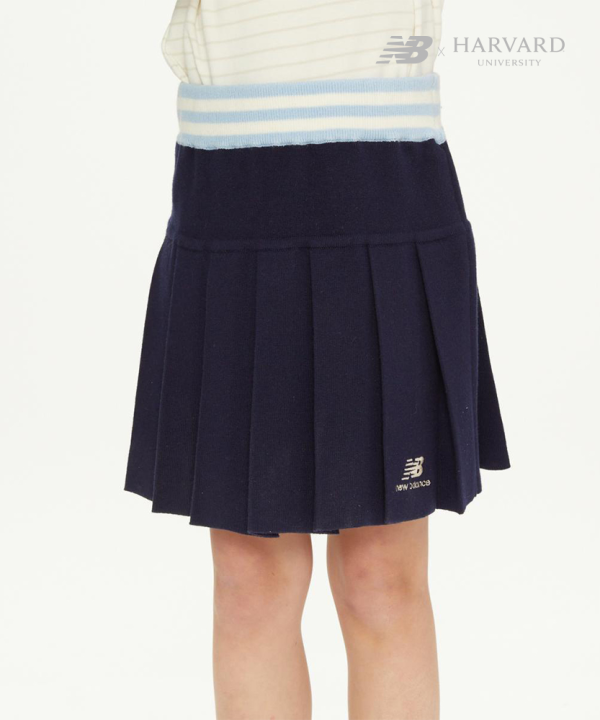 [HARVARD X NB KIDS] 여아 스웨터 스커트 NAVY NK9WD1701G