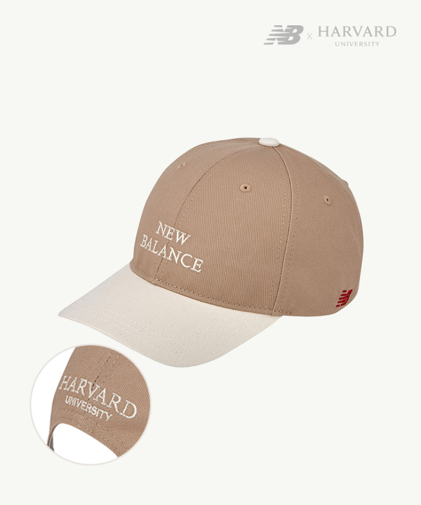 [HARVARD X NB KIDS] 배색 볼캡 BEIGE NK8BDS106U