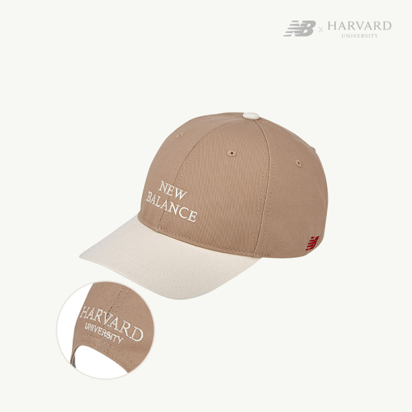 [HARVARD X NB KIDS] 배색 볼캡 BEIGE NK8BDS106U