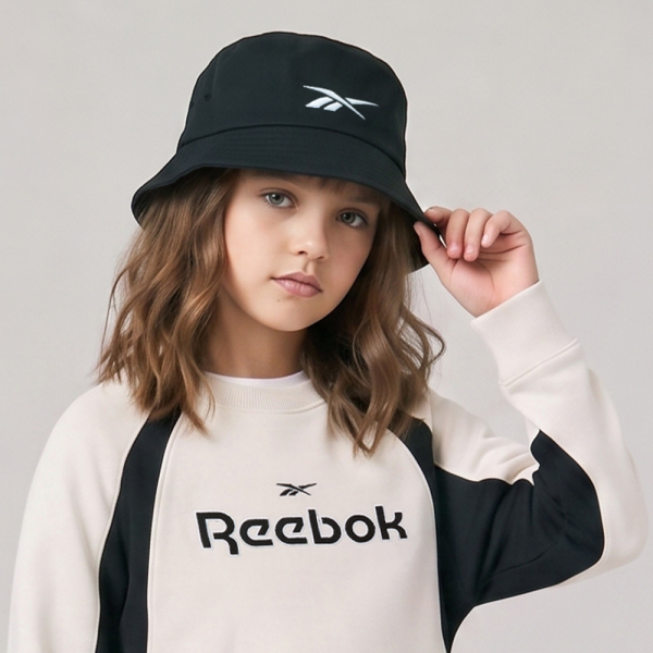 리복키즈 벡터 로고 버킷햇 RKCCBHF51087