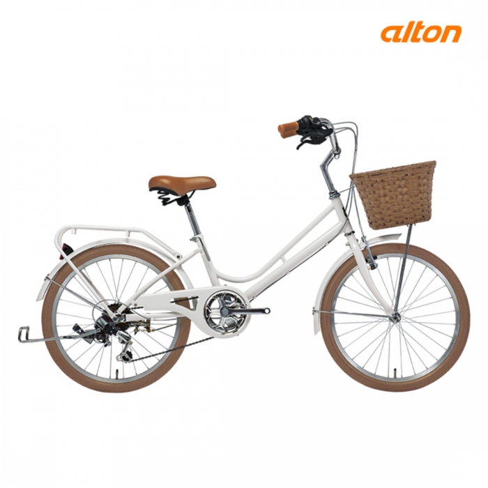 25클래식 2207 바구니 숙녀 시티자전거