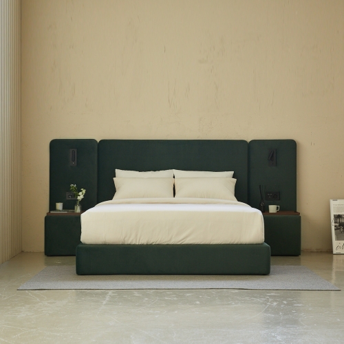 클램 퀸 호텔형침대 세트 Q