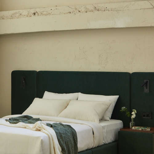 클램 퀸 호텔형침대 세트 Q