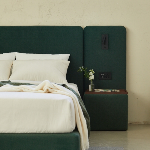 클램 퀸 호텔형침대 세트 Q