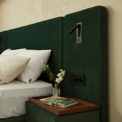 클램 킹 호텔형침대 세트 K