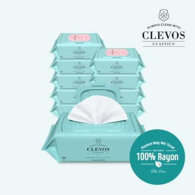 넘버원 캡형 민트 70매 / 10팩 / 100%천연레이온 / 65gsm