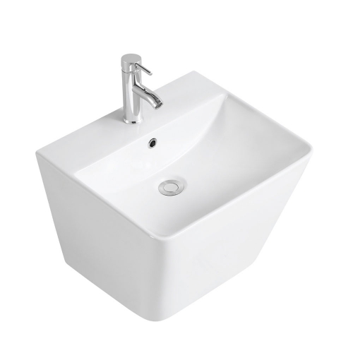 LH-098 QUADRO일체형세면기490X440X390mm