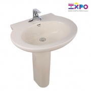 바스엑스포 인터바스 칼라 세면대 L018/P018 NT 네츄럴 아이보리 칼라세면기 인테리어 DIY 욕실공사