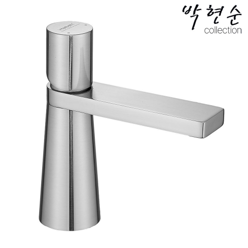 박현순 컬렉션 HEAVEN 시리즈 프리미엄 절수형 세면수전 IN-W1NCD (무광 니켈크롬)