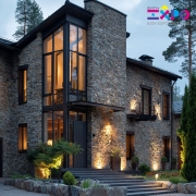 STONE TILE 4종600X150천연석 외장재 타일