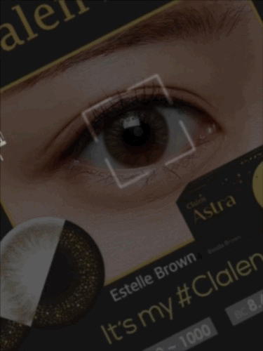 Clalen 1Day color클라렌 원데이 아스트라 에스텔 브라운 30P하루용 컬러렌즈/13.0mm