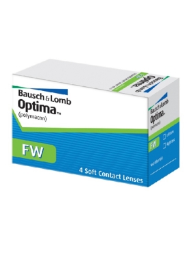 바슈롬 OPTIMA FW (4P)3개월사용 투명렌즈/근시용