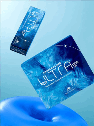 바슈롬 울트라 원데이 대용량 (90P)프리미엄 실리콘 하이드로겔 렌즈