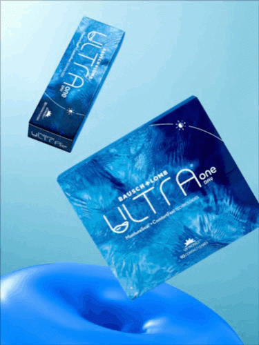 바슈롬 울트라 원데이 대용량 (90P)프리미엄 실리콘 하이드로겔 렌즈