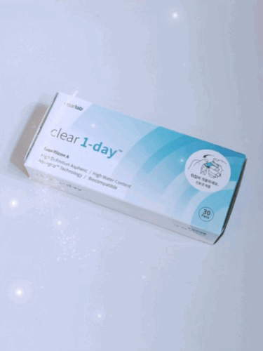 [CLEAR LAB] 클리어 원데이 (30개) 하루용 투명렌즈/근시용