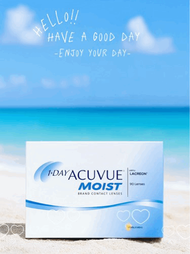 Acuvue아큐브 원데이 모이스트 대용량 (90개)하루용 근시용 투명렌즈
