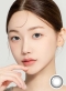[B019] 뉴트럴무드 그레이 2P/1팩한달용 컬러렌즈/13.3mm