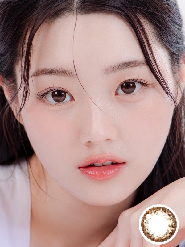 LENSMALL POP-UP STORE [B041]레이나 초코 원데이 30P원데이 컬러렌즈/13.2mm