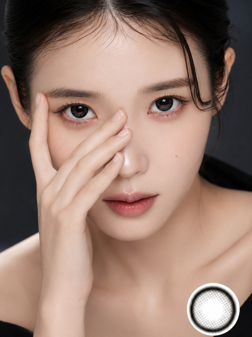 클라렌 오투오투 원데이 칼라 미셀리아 딥 블랙 30P원데이 컬러렌즈/13.6mm
