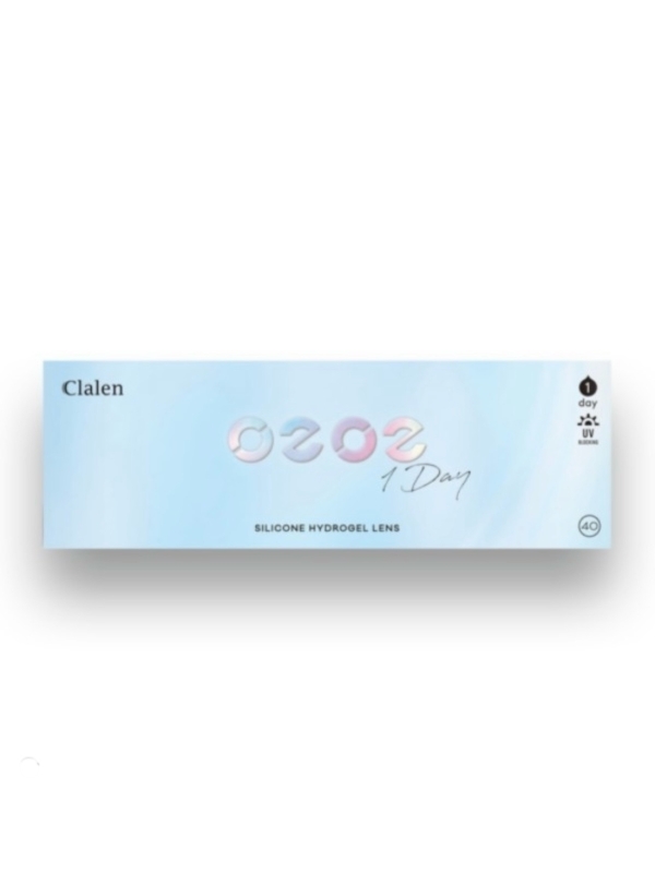 Clalen O2O2 1day color클라렌 오투오투 원데이 투명 40P원데이 투명렌즈