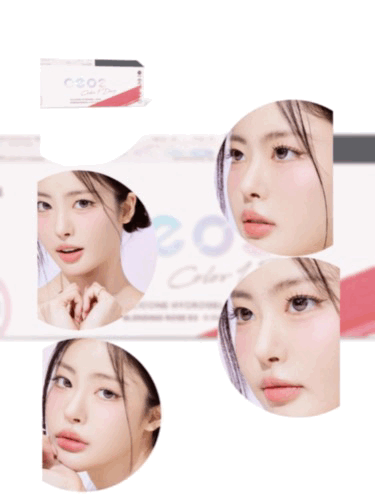 Clalen O2O2 1Day color클라렌 오투오투 원데이 블렌딩 로즈 EX 30P하루용 컬러렌즈/13.0mm