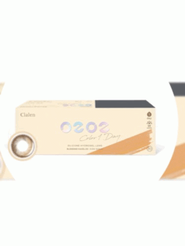 Clalen O2O2 1Day color클라렌 오투오투 원데이 블렌딩 헤이즐 EX 30P하루용 컬러렌즈/13.0mm