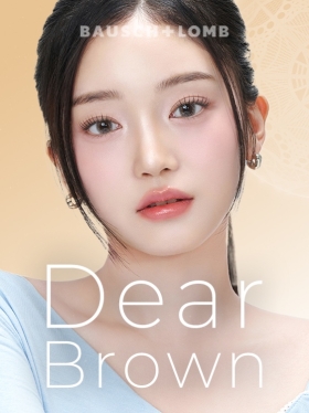 바슈롬 레이셀 디어브라운 30P하루용 컬러렌즈/12.9mm