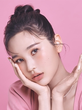 바슈롬 레이셀 마르살라핑크 30P하루용 컬러렌즈/12.9mm