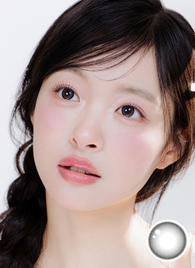 [B021] 뉴트럴무드 원데이 그레이 10P/1팩하루용 컬러렌즈/13.3mm