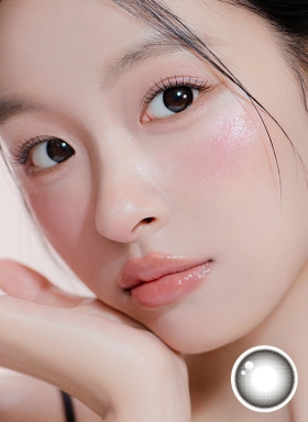 [B022] 뉴트럴무드 원데이 블랙 10P/1팩하루용 컬러렌즈/13.3mm