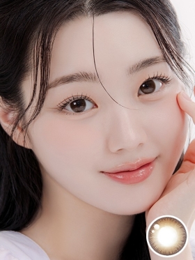 LENSMALL POP-UP STORE [B040]보니또 브라운 원데이 30P원데이 컬러렌즈/13.2mm